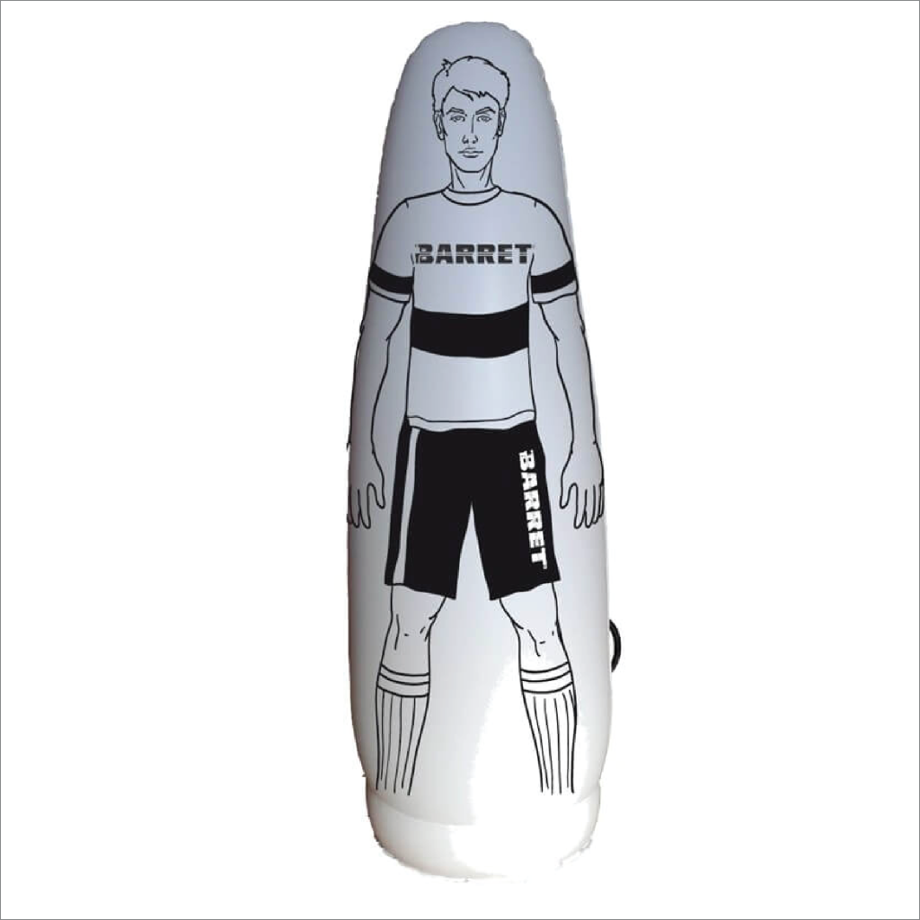 SAGOMA GONFIABILE IN PVC/PU H. CM.175 COLORE BIANCO - BASE DA RIEMPIRE CON ACQUA