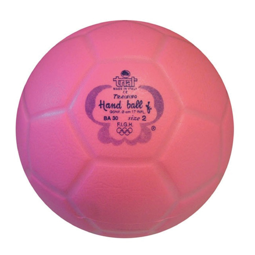 PALLONE PALLAMANO SUPERSOFT E SICURO FEMM. N. 2 - GR.240 DIAM. CM.17 COLORE FUCSIA